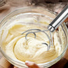 Manual Non-Stick Stainless Steel Dough Whisk Mixer – Flour & Cream Beater
