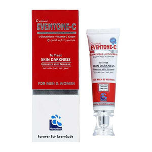 Eventone-C Cream with L-Glutathione & Vitamin C | Advanced Skin Brightening & Anti-Pigmentation Formula for Even-Toned, Radiant Skin