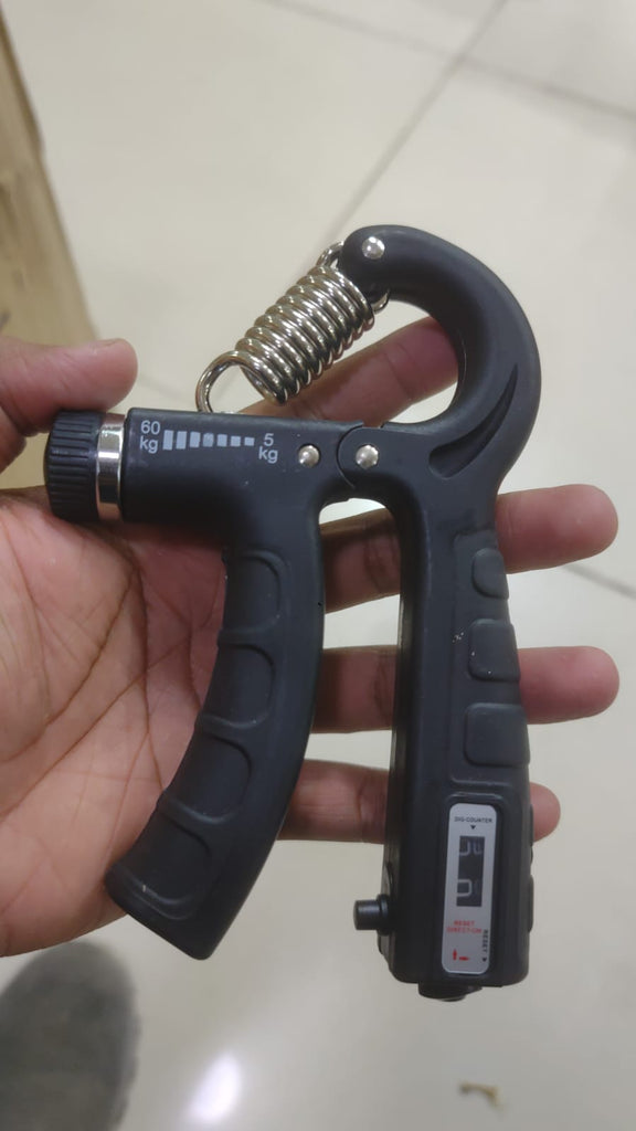 Adjustable Hand Gripper with Counter – Wrist & Forearm Strength Trainer