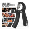 Adjustable Hand Gripper with Counter – Wrist & Forearm Strength Trainer