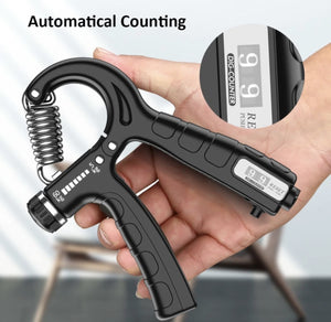 Adjustable Hand Gripper with Counter – Wrist & Forearm Strength Trainer