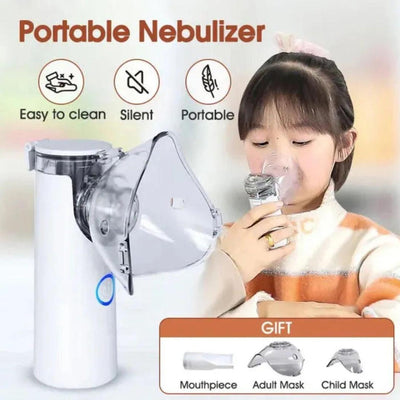 Portable Mesh Nebulizer JSL-WNE02 | Quiet Ultrasonic Inhaler