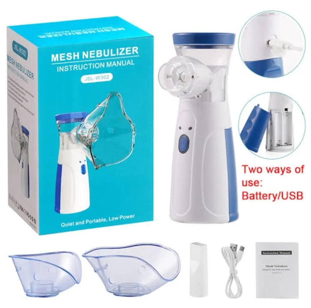 Portable Mesh Nebulizer JSL-WNE02 | Quiet Ultrasonic Inhaler